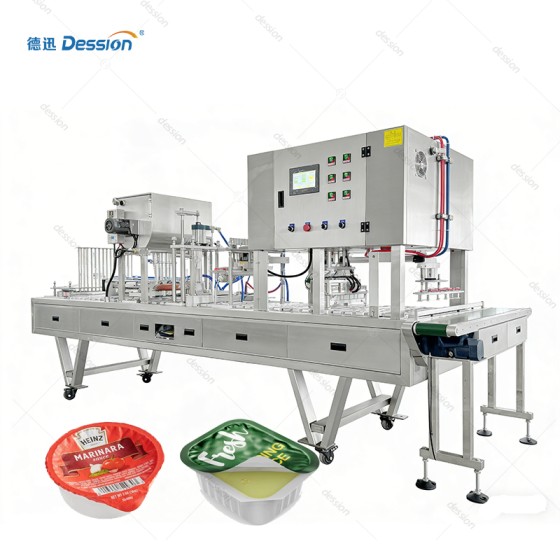 Fully Automatic 6-Lane Linear Sauce Packing Machine